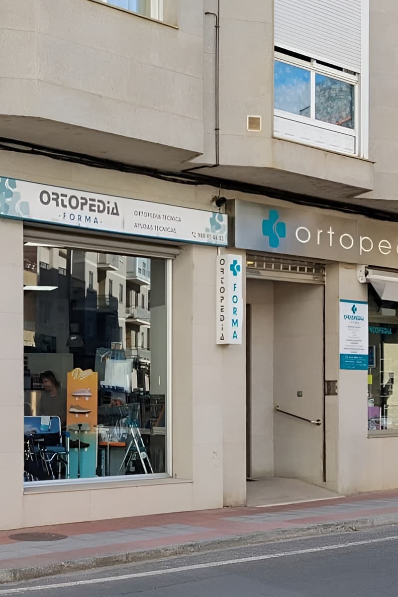 Fachada de Ortopedia Forma, ortopedia en Verín